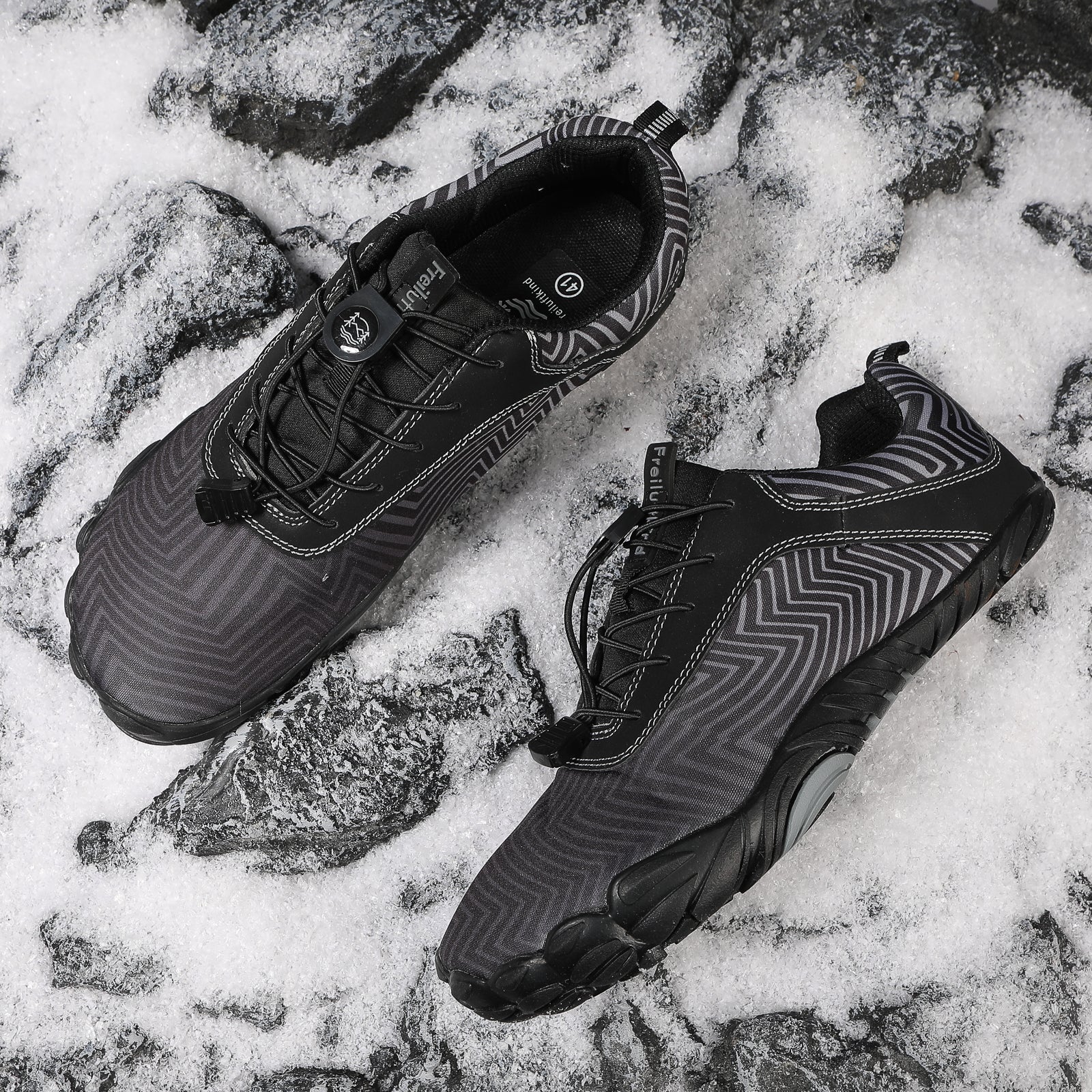 Overland - wasserabweisende & gefütterte Barfußschuhe