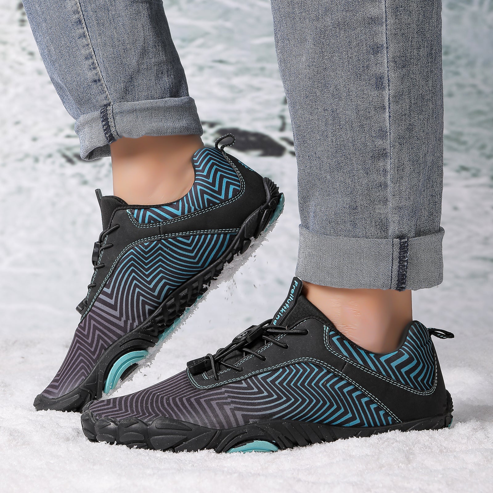 Overland - wasserabweisende & gefütterte Barfußschuhe