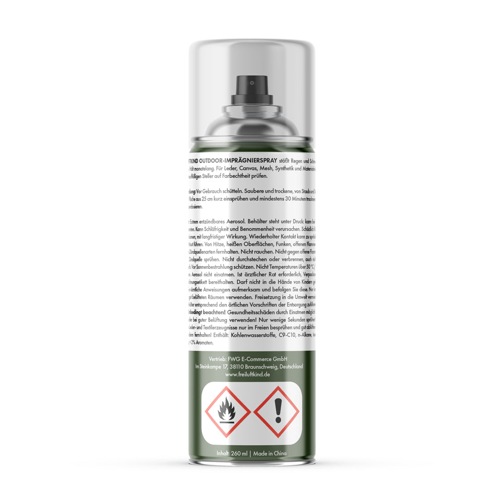 Spray impermeabilizzante - protezione contro sporco e pioggia
