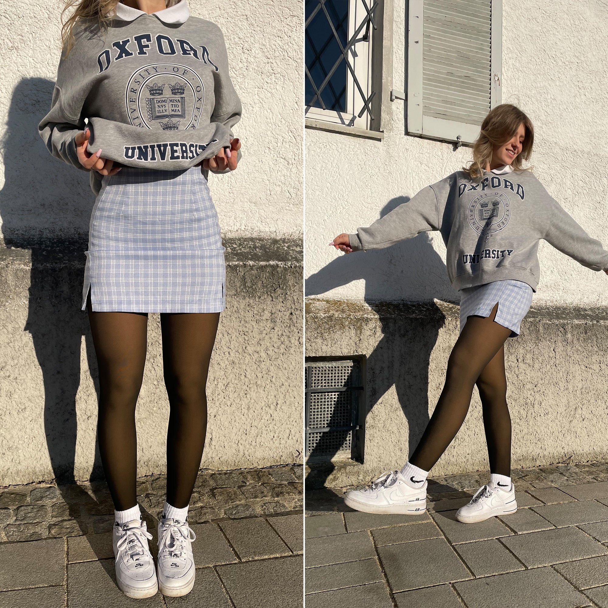 Gefütterte Strumpfhose Schwarz