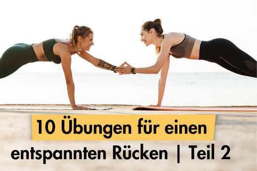 10 Übungen mit Barfußschuhen für einen entspannten Rücken