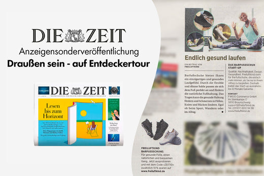 Freiluftkind in "Die Zeit" | Draußen sein - auf Entdeckertour